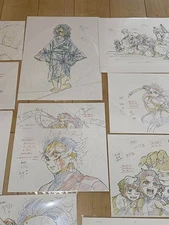 Demon Slayer Kimetsu No Yaiba Blu-ray DVD Bonus Drawings 20 Set Collectible