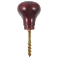 Cane Walking Stick Handle - African Bloodwood Wooden Replacement Grip for Wal...