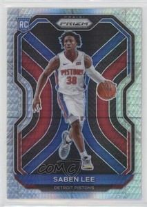 2020-21 Panini Prizm Hyper Prizm Saben Lee #261 Rookie RC