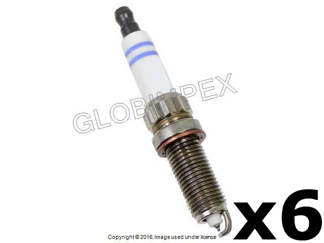 MERCEDES Glk350 Bosch Spark Plugs Zr6sii3320 0041596403 Set of 6