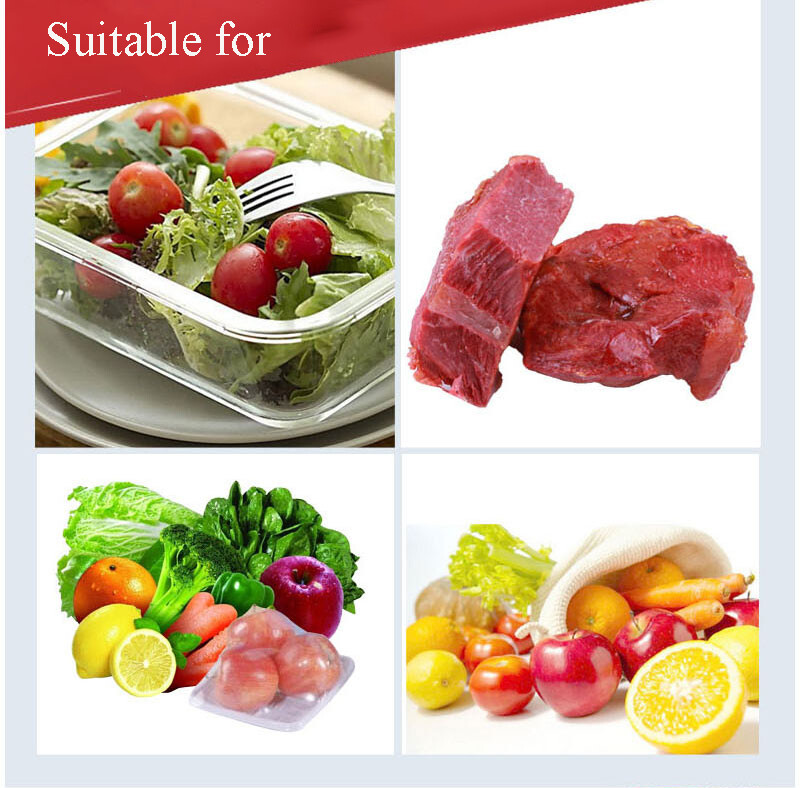 450mm Food Tray Wrapper Film Wrap Sealer Supermarket Fruit Packing