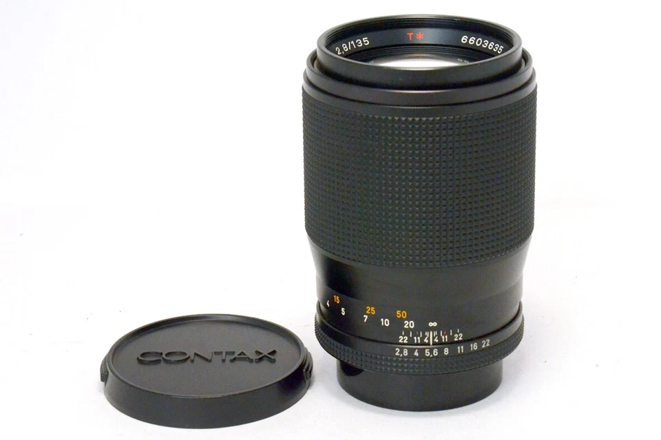 Carl Zeiss Sonnar 135Mm F2.8 T* No Mm Pour Contax Yashica Avec Sac - Photo 2/4
