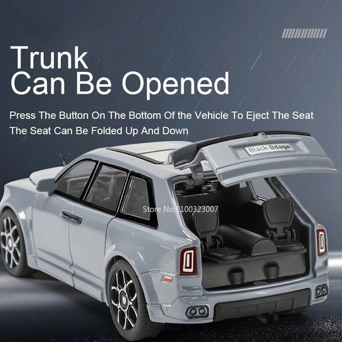 Coche modelo Rolls-Royce Cullinan 1:32 con características - edición de lujo - Imagen 6 de 8