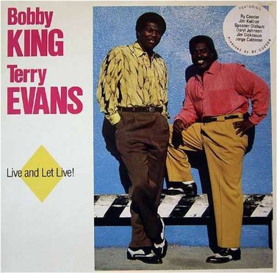 Bobby King & Terry Evans Live And Let L LP Album Vinyl Schallplatte 223439
