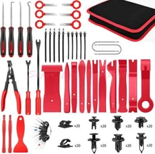 200Pcs Car Trim Removal Tool Set Radio Hand Pry Panel Door Interior Clip Plastic