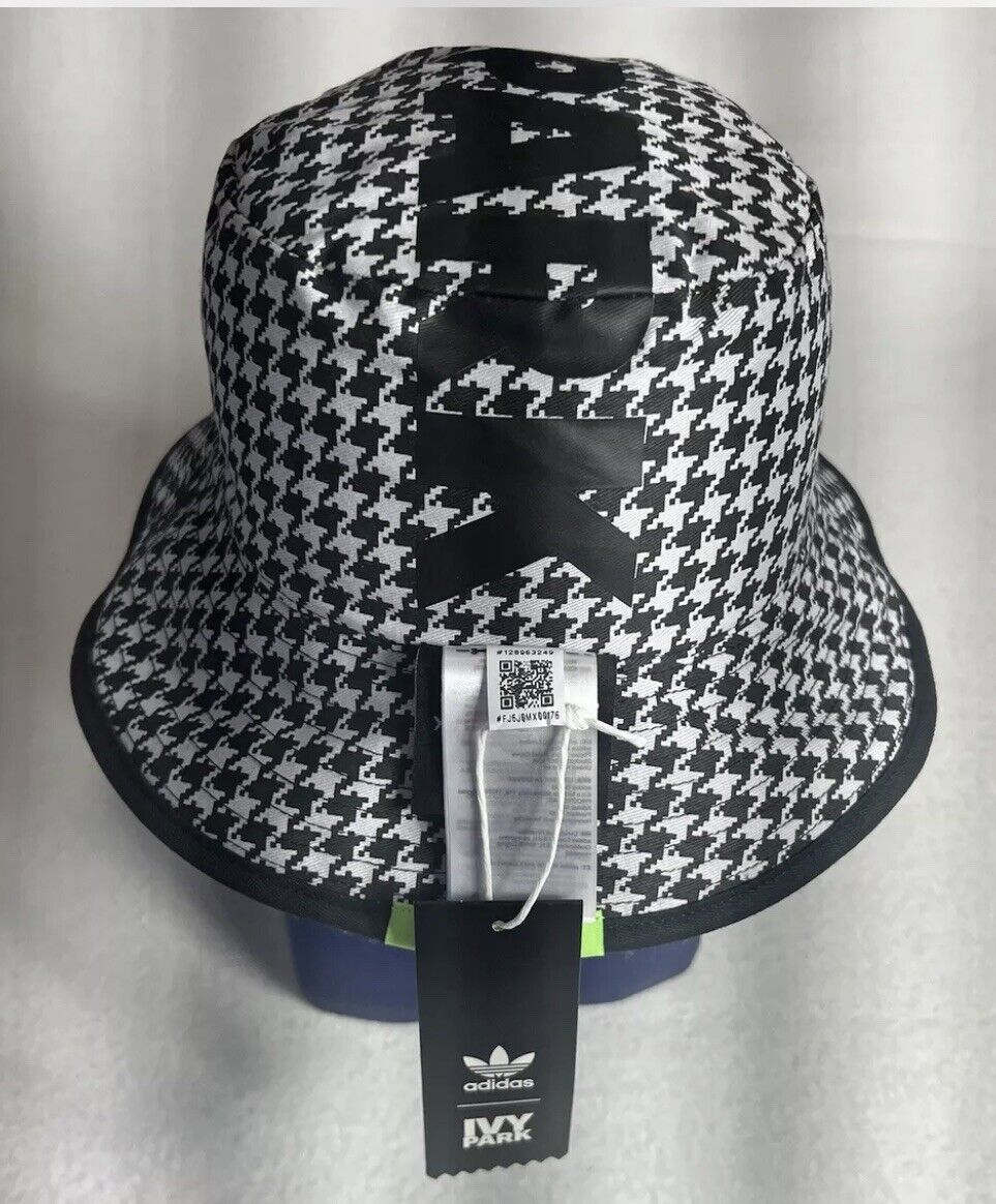 Adidas x Ivy Park Reversible Bucket Hat Multi Color-Green Black White HK2326
