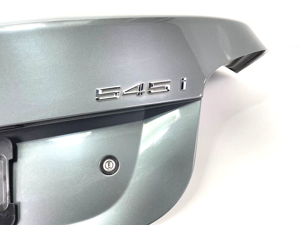 BMW E60 525I 530I 545I 2004-2007 TAPA MALETERO TRASERO CARCASA GRIS OEM Foto 2 de 4