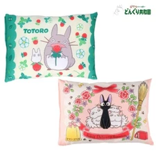 Donguri Kyowakoku Acorn Junior Pillow Totoro &Jiji 100% Polyester JAPAN NEW
