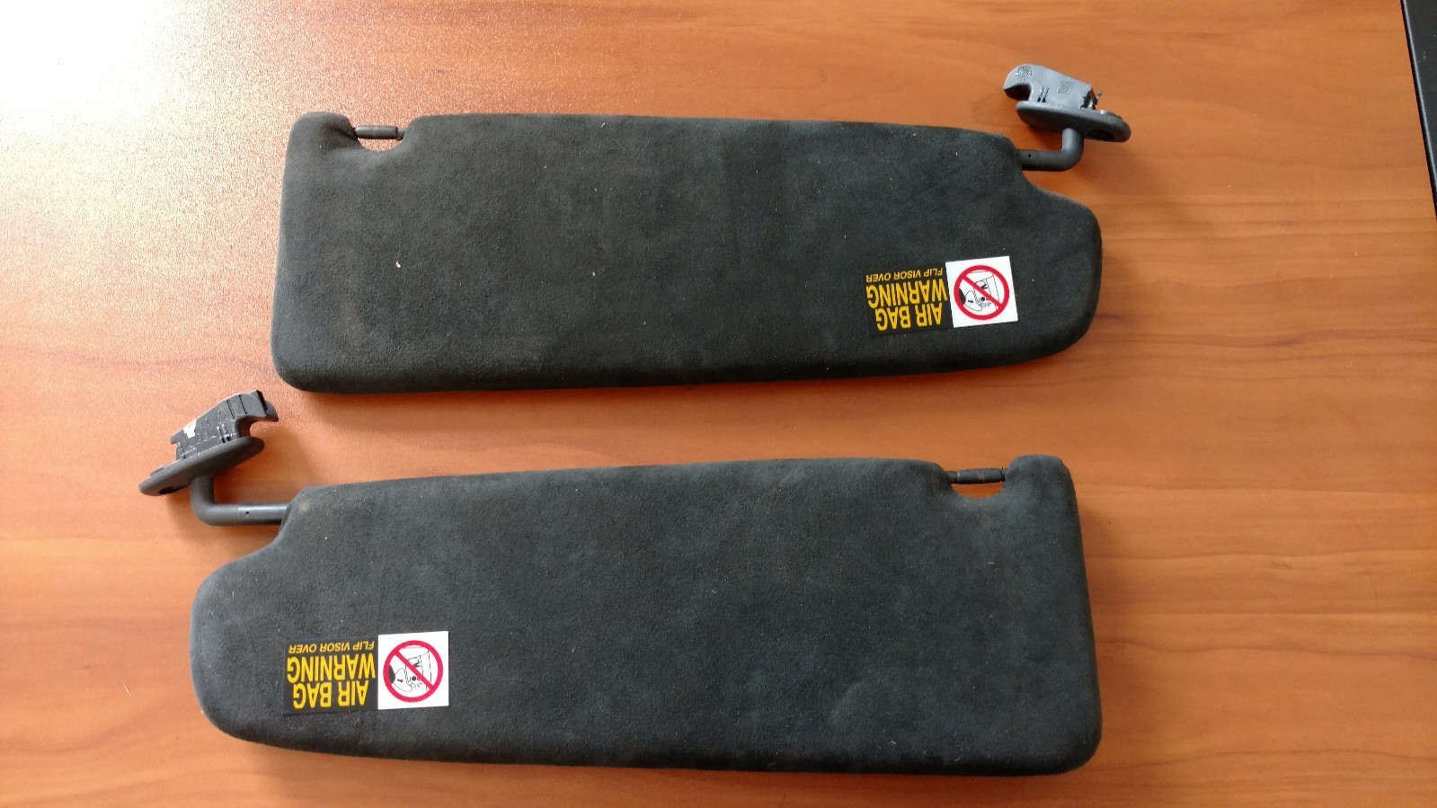 LAMBORGHINI GALLARDO LP560 COUPE INTERIOR SUN VISORS OEM 408857552A 408857551A 
