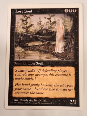 Lost Soul - 5th Edition Core Set - Magic the Gathering MTG Nice!