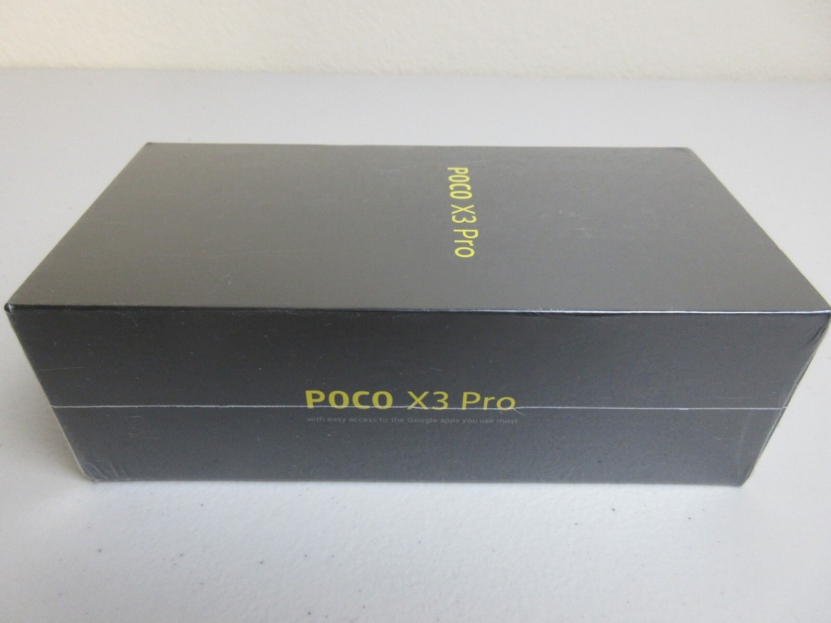 Poco X3 Pro 256GB+8GB Phantom Black Factory Unlocked (Brand