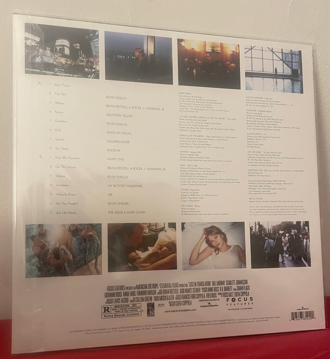 Lost In Translation OST LP RSD盤 2019 Lost In Translation | At The Movies – At The Movies Shop