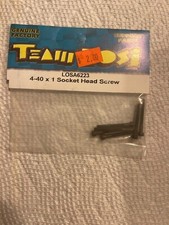VINTAGE Team Losi LOSA6223 4-40 x 1 Socket Head Screw                         #9