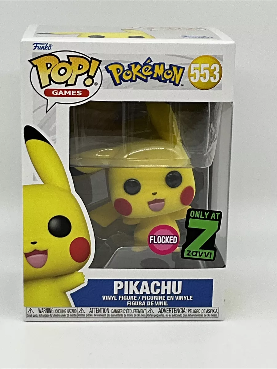 Funko POP Pop! Games: Pokemon - Pikachu (Attack Stance) Collectible Vinyl  Figure, Multicolor, One Size