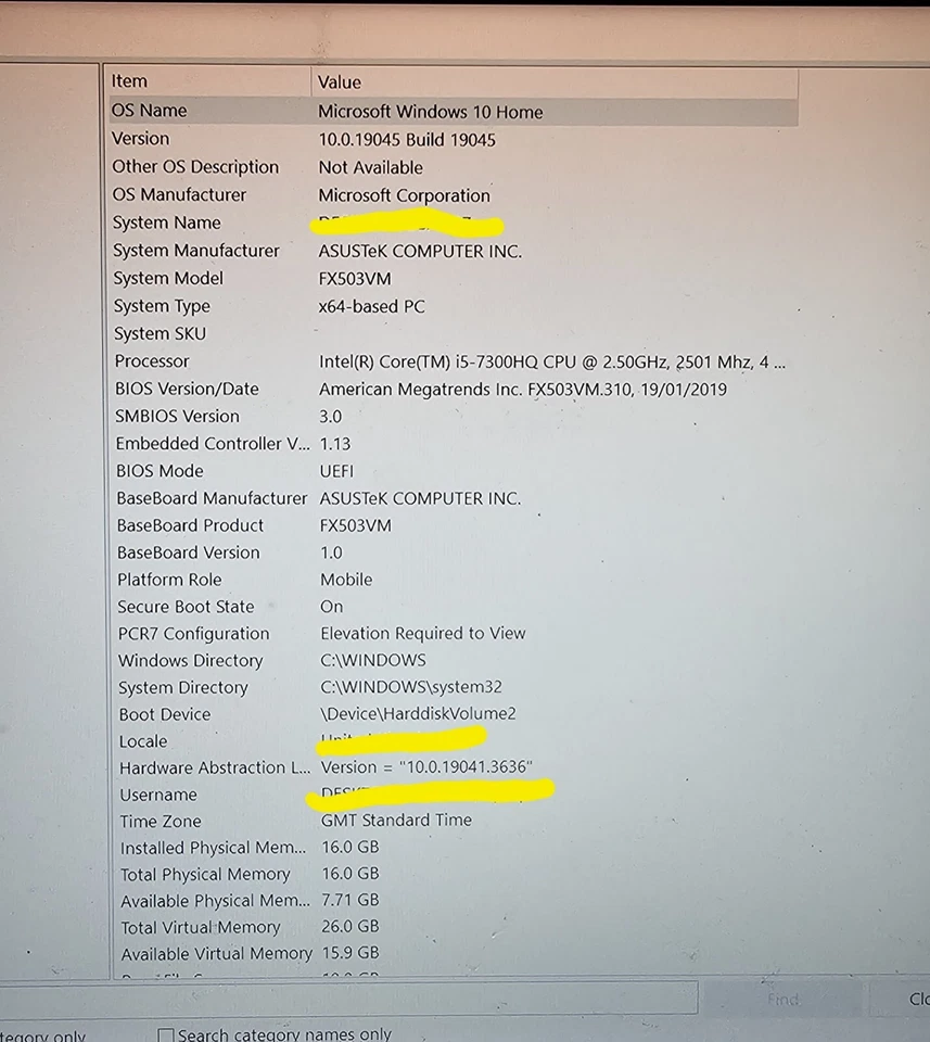 ASUS FX503 Gaming Laptop Core i5-7300HQ, 16GB RAM, GeForce GTX 1060 - Image 3 of 4