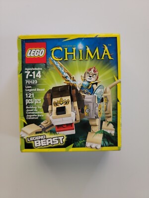 New Sealed LEGO LEGENDS OF CHIMA Lion Legend Beast (70123