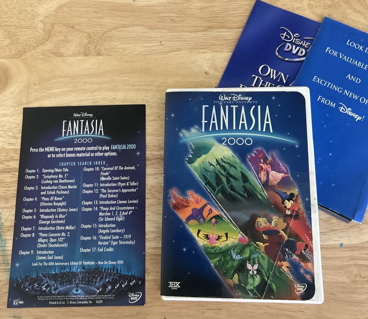 Fantasia 2000 Movie/TV Title Sci-Fi & Fantasy DVDs for sale | eBay