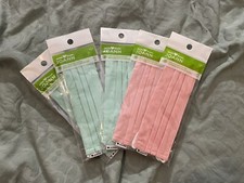 Youth Cotton Pleated Reusable Masks New in Package Kids
