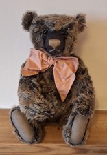 STEIFF 662508 BRITISCHER SAMMLER-TEDDYBÄR 2007 ""ALTER SCHWARZBÄR"" 40 CM MIT BOX