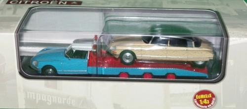 CITROEN DS 21 TISSIER - Véhicule Plateau Porte-Voiture (1973) 1/43 Neuf Boite - Photo 4/9