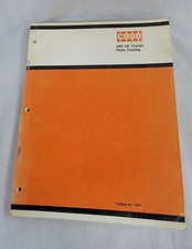 Vintage 1970 Case 580ck 580 Ck Construction King Tractor Parts Catalog No. C971