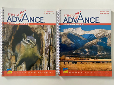 Steps to Advance Intervention Solutions Teacher's Guide Units 1-5 & 6-10 (2019)