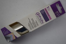 Gemini Arts Foilpress Papercraft Supply - Silver Chrome Shiny - 5" x 5.4yds