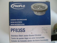 ProFlow PF83SS Junior Basket Strainer