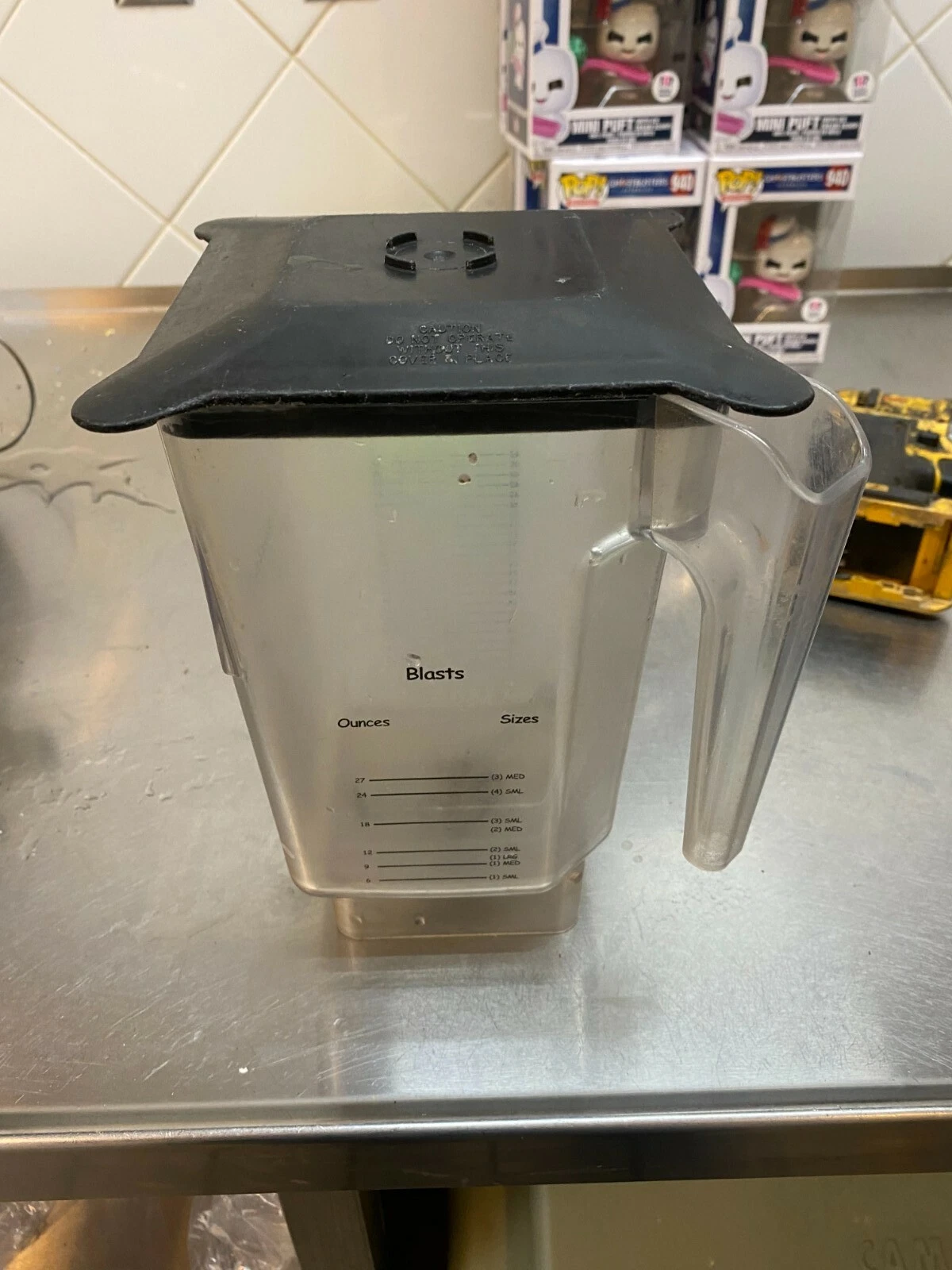 USED Blendtec Commercial WildSide Blender Jar | 3 Qt.