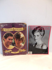 Vintage PRINCESS DIANNA SOUVENIR MAGAZINES  One is on the Royal Wedding