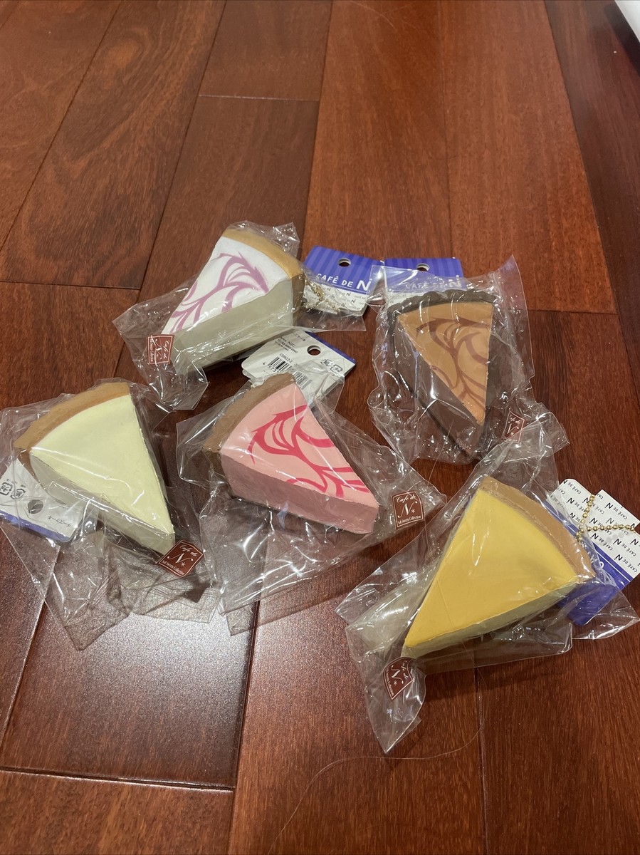 Cafe De N Cheesecake Squishy Set | eBay