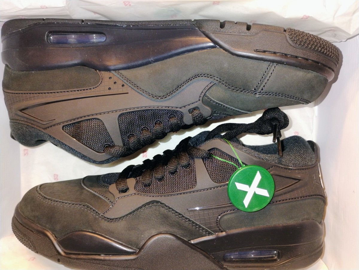 Size 10.5 ~ Nike Air Jordan 4 RM Shoes 'Black Cat' (FQ7939 Size 10.5 ~ Nike Air Jordan 4 RM Shoes 'Black Cat' (FQ7939