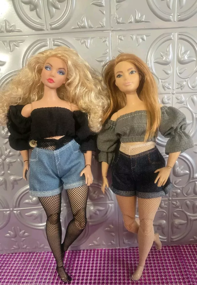 Barbie Curvy Realistic Clothes M2M Hybrids~ NO DOLLS #2 Outfits (4 PC) See Pics - Image 2 of 4