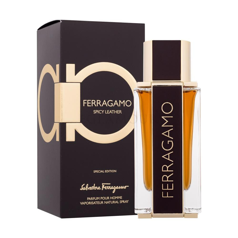 Salvatore Ferragamo Spicy Leather Eau De Parfum Spray By Salvatore Ferragamo - 3.4 oz Salvatore Ferragamo Spicy Leather Eau De Parfum Spray By Salvatore Ferragamo - 3.4 oz