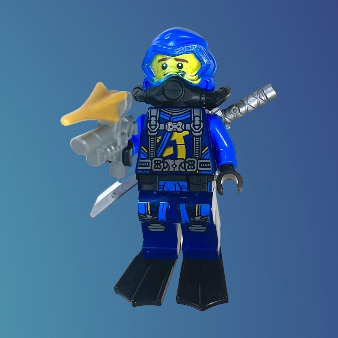 LEGO NINJAGO SEABOUND Scuba Jay Mini Figure 71756 71752 | eBay