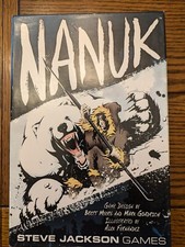 Nanuk by Steve Jackson Card Board Game Pre-Owned VG (very
