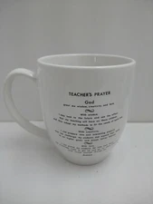 Teachers Prayer Coffee Mug Robin Fogle Quote Religious M Ware 
