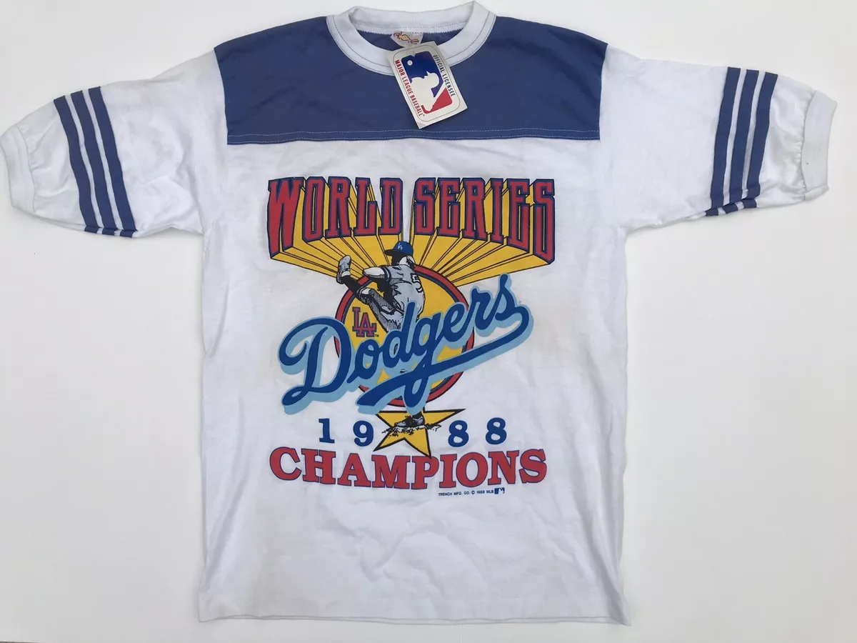 NWT 1988 LA Dodgers World Series Champions T-Shirt