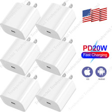 20W USB-C Wall Charger Power Adapter For Apple iPhone 14 13 12 11 Pro Max XS Lot