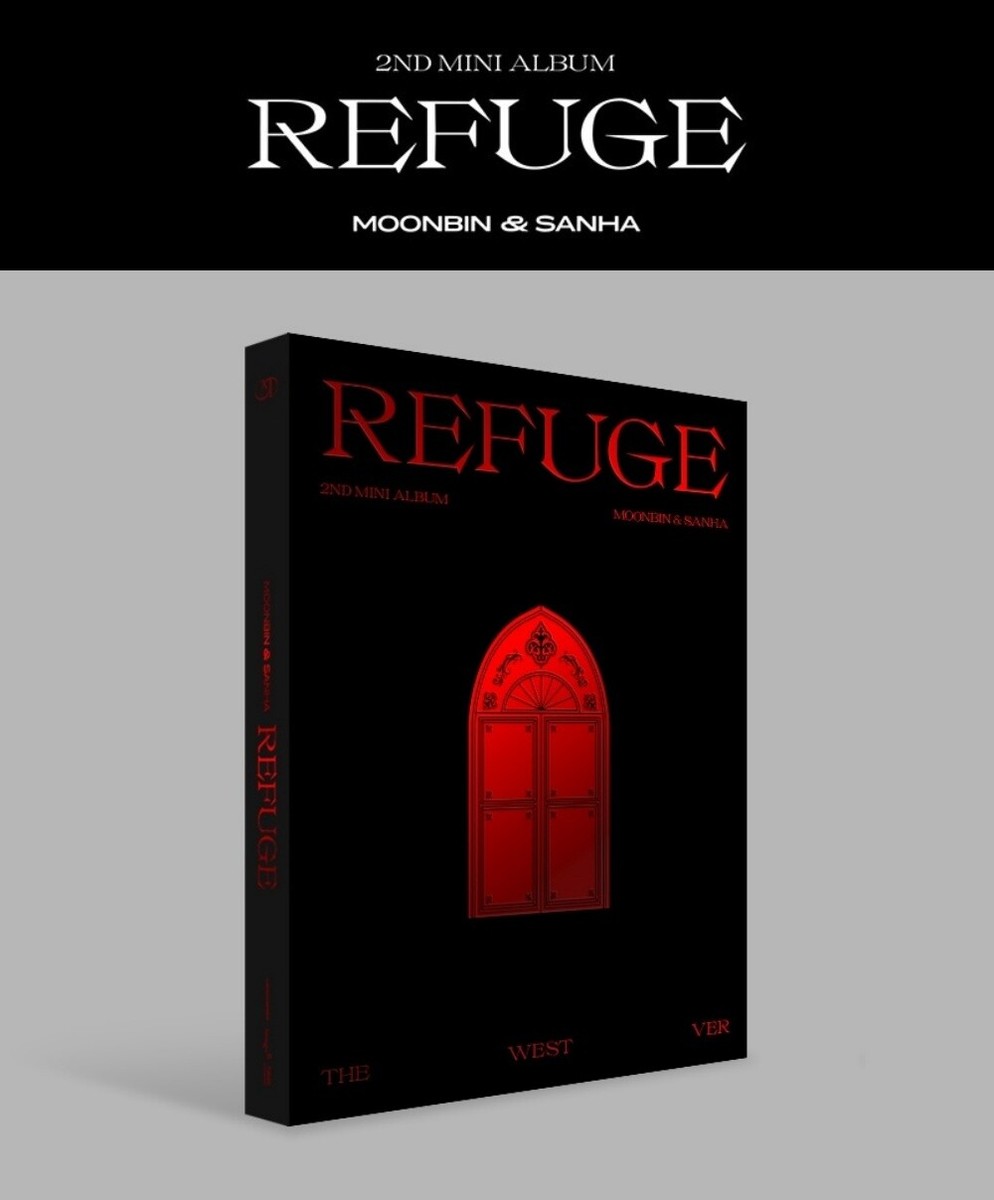 MOONBIN SANHA ASTRO 2nd Mini Album REFUGE THE EAST Ver CD+Book+P