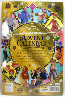 DISNEY PRINCESS STORYBOOK COLLECTION ADVENT CALENDAR - HC - VG -  9781801087537 | eBay