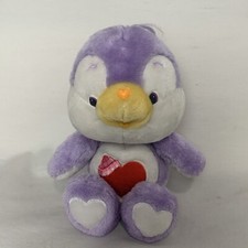 Vintage 1984 Care Bear Cousins Cozy Heart Penguin 13" Plush Stuffed Toy Kenner