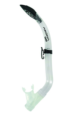 Akona Oahu Jr. Kids Scuba Diving Dive Snorkel Free-Diving Clear AKS120CL