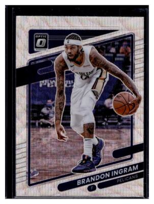 2021-22 Panini Donruss Optic Silver Wave Prizm #60 Brandon Ingram 