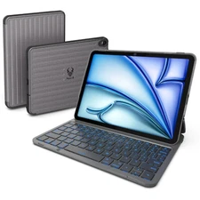 Paul B for iPad Air 10.9” Wireless Bluetooth Tablet Keyboard Case