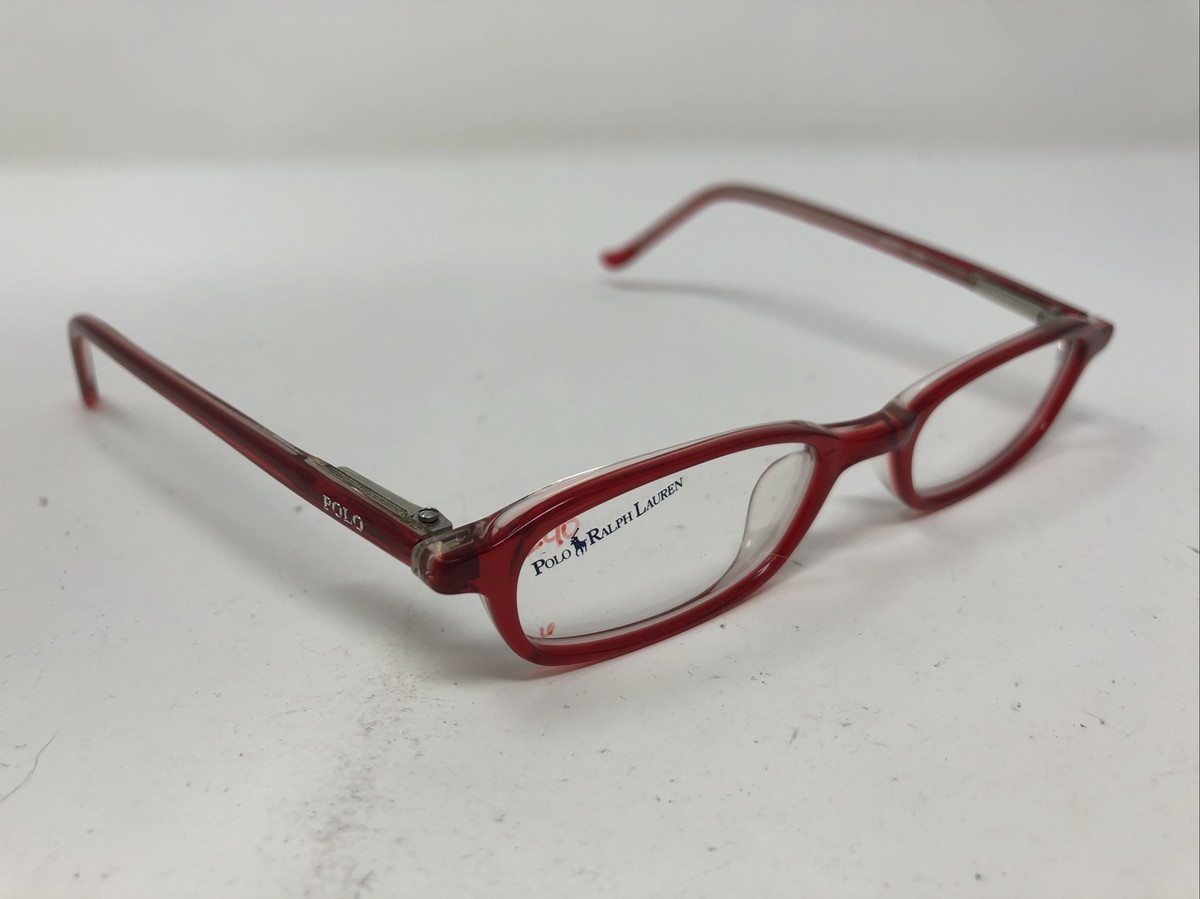Polo Ralph Lauren Eyeglasses Frames ONLY POLO PREP 340 0P3K Red 42-17-125 Polo Prep 8534 Eyeglasses main image 3
