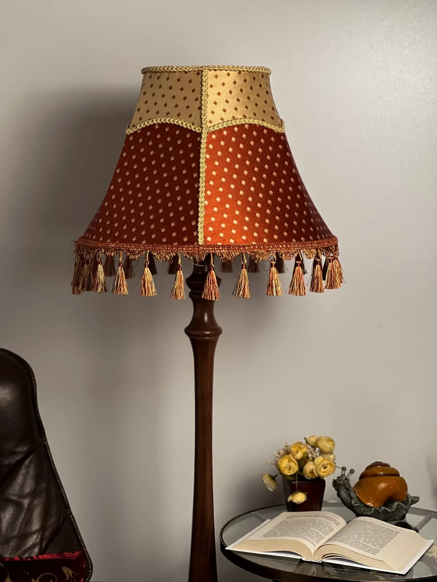 Old fashioned sale standard lamp shades