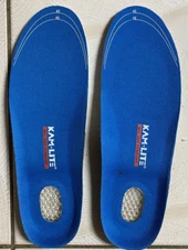 KAM-LITE - NEW  - ALL DAY COMFORT INSOLES - SIZE 42 / 43 - GEL HEEL