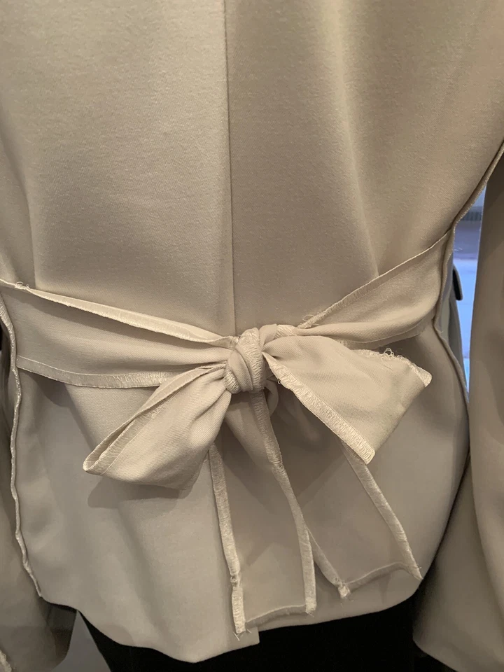 RACHEL ROY Womens Ivory Blazer Jacket  Size: 12 - Image 2 of 4