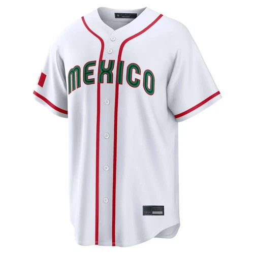 Men's Mexico Baseball Alejandro Kirk White 2026 World Baseball Printed Jersey